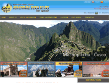 Tablet Screenshot of adventureperutours.com